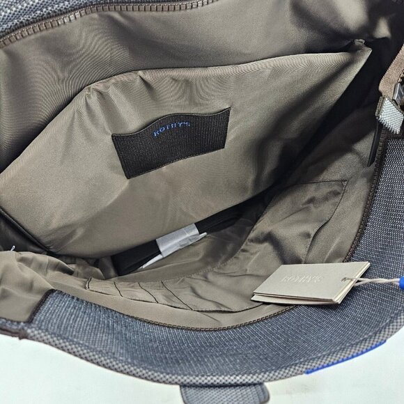 New Rothy's The Carryall Slate Brown Shoulder Tote Bag Rothys Carry All - Picture 9 of 14